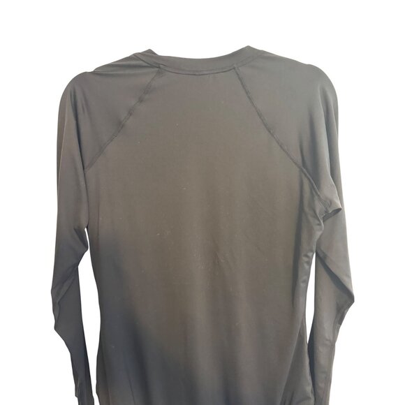 Sea Level Swim Size 14 Black Long Sleeve Zip Front One Piece Swimsuit - Picture 14 of 15